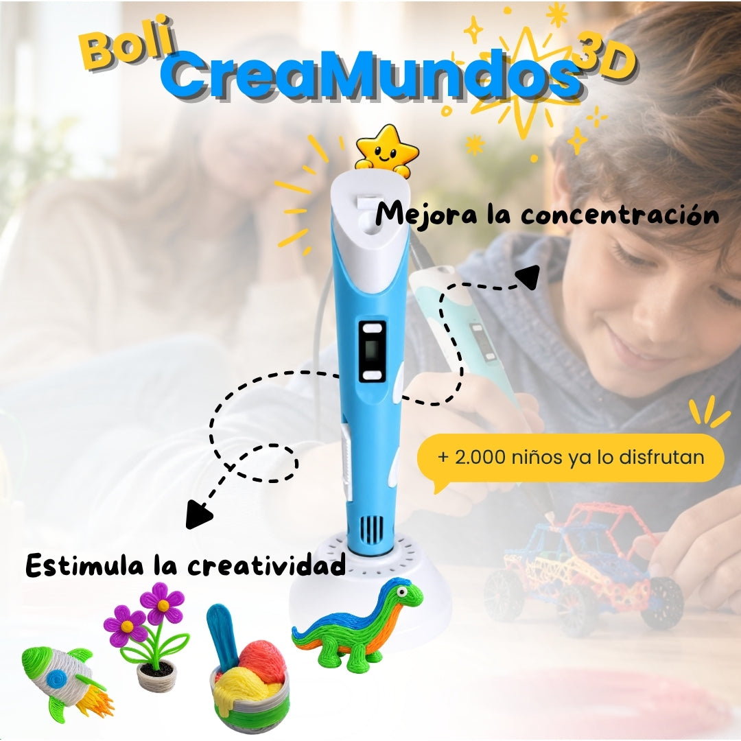 Boli CreaMundos 3D™